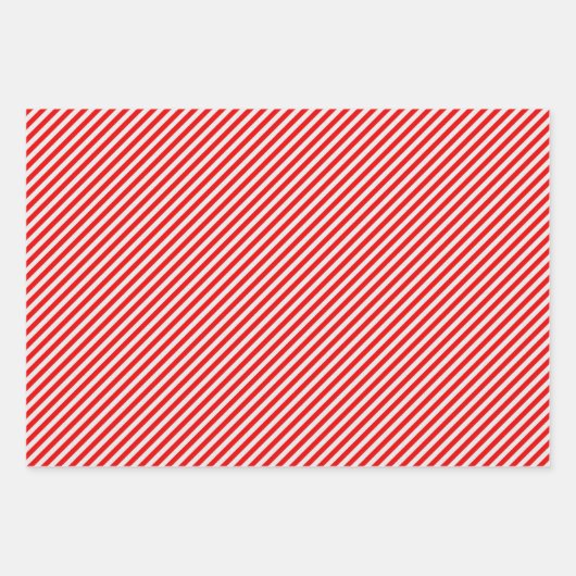 Traditionelles Weihnachts-3-Stile-Set Geschenkpapier Set (Vorderseite 2)