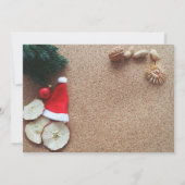 Traditionelles Weihnachtsessen Einladung (Rückseite)