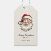 Traditionelles Weihnachtsfest Geschenkanhänger (Vorderseite)