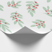 Traditionelles Weihnachtsmuster-Papier Geschenkpapier (Ecke)