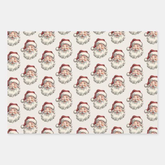 Traditionelles Weihnachtswrapping Papier (Vorderseite)