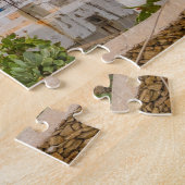 Traditionelles Windmühle griechischen Dorf Mykonos Puzzle (Seite)