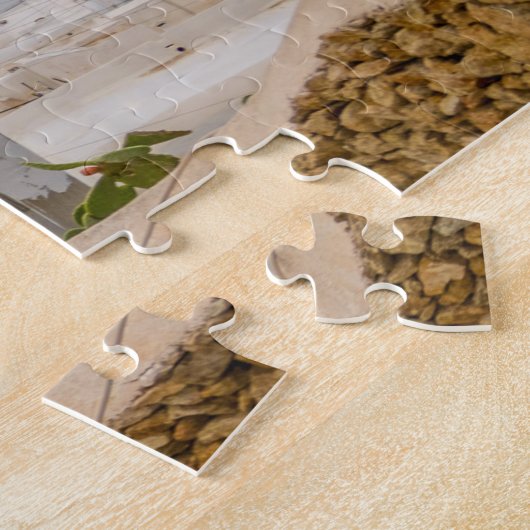 Traditionelles Windmühle griechischen Dorf Mykonos Puzzle (Seite)