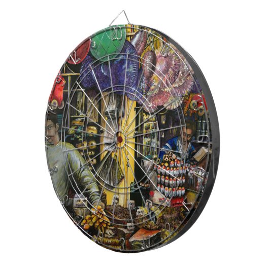 Traditionen des alten Handels, Jerusalem Dartscheibe (Vorderseite rechts)