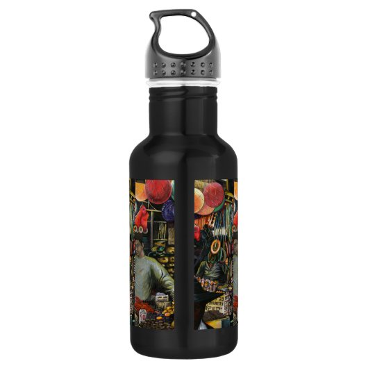 Traditionen des alten Handels, Jerusalem Edelstahlflasche (Rückseite)