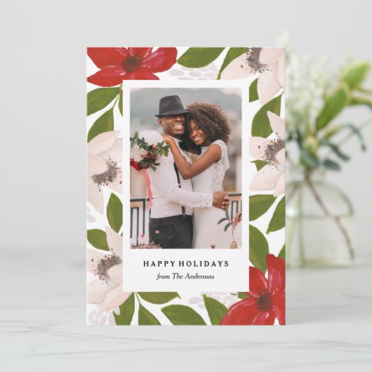 Traditionen Feiertagskarte (Stehend Vorderseite)