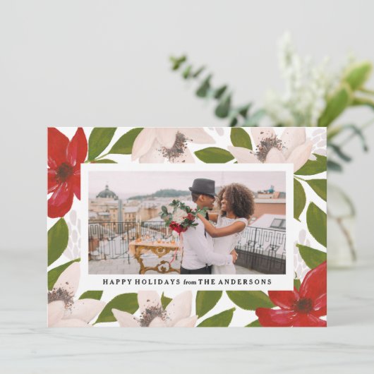 Traditionen Feiertagskarte (Stehend Vorderseite)