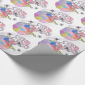 Traditionen glatten Packpapiers Weihnachtsabends Geschenkpapier (Ecke)