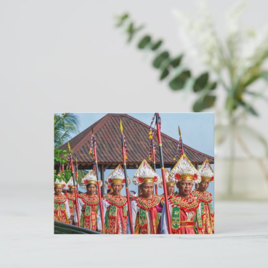 Traditionen Postkarte (Stehend Vorderseite)