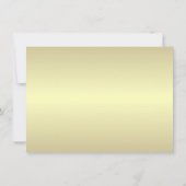 Traditions-klassisches rotes Goldchinesische Einladung (Rückseite)