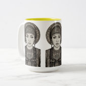 Traditionsbereiche Zweifarbige Tasse (Vorderseite Links)