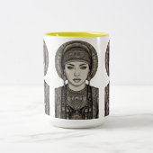 Traditionsbereiche Zweifarbige Tasse (Mittel)