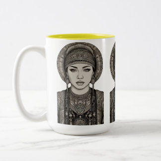Traditionsbereiche Zweifarbige Tasse