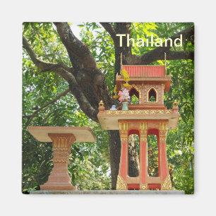 Traditionshaus aus Thailand Magnet