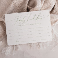 Traditionskarte der grünen Weibchen