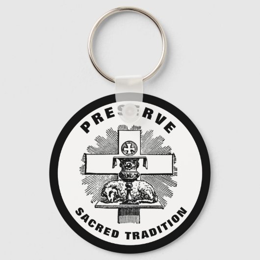 TRADITIONSLATIN-MASSENKATHOLIK SCHLÜSSELANHÄNGER (Vorderseite)