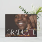 TRADUATE Custom Modern Uni Foto Ankündigung (Stehend Vorderseite)