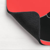 Traf nie einen Schuh Mousepad (Ecke)