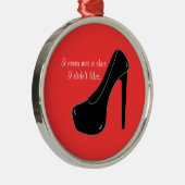 Traf nie einen Schuh Ornament Aus Metall (Rechts)