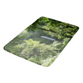 Trafalgar Falls Tropical Rainforest Fotografie Badematte (Schrägansicht)