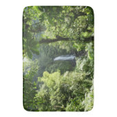 Trafalgar Falls Tropical Rainforest Fotografie Badematte (Vorderseite Vertikal)