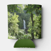 Trafalgar Falls Tropical Rainforest Fotografie Dosenkühler (Rückseite)
