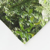 Trafalgar Falls Tropical Rainforest Fotografie Fleecedecke (Ecke)