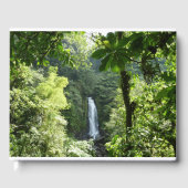 Trafalgar Falls Tropical Rainforest Fotografie Gästebuch (Vorderseite)
