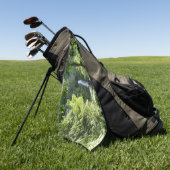 Trafalgar Falls Tropical Rainforest Fotografie Golfhandtuch (Gras)