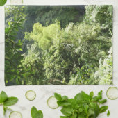 Trafalgar Falls Tropical Rainforest Fotografie Handtuch (Gefaltet)
