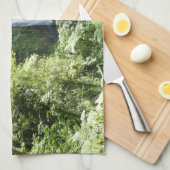 Trafalgar Falls Tropical Rainforest Fotografie Handtuch (Viertel Falte)