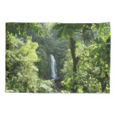 Trafalgar Falls Tropical Rainforest Fotografie Kissenbezug (Rückseite)