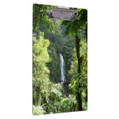 Trafalgar Falls Tropical Rainforest Fotografie Klemmbrett (Rechts)