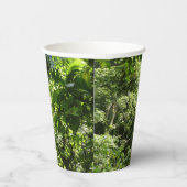 Trafalgar Falls Tropical Rainforest Fotografie Pappbecher (Rechts)