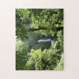 Trafalgar Falls Tropical Rainforest Fotografie Puzzle
