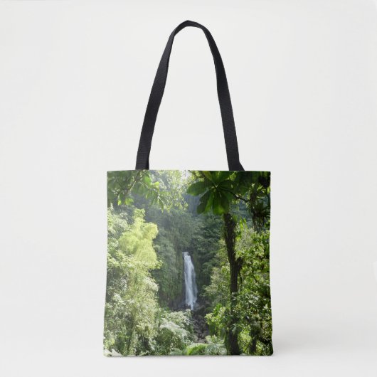 Trafalgar Falls Tropical Rainforest Fotografie Tasche (Vorderseite)