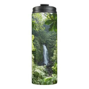 Trafalgar Falls Tropical Rainforest Fotografie Thermosbecher