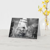 TRAFALGAR Grußkarte Karte (Gelbe Blume)