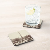 Trafalgar Quadrat, London (Sepia-Foto) Getränkeuntersetzer (Rechte Seite)