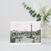 Trafalgar Square 1900 Postkarte (Stehend Vorderseite)