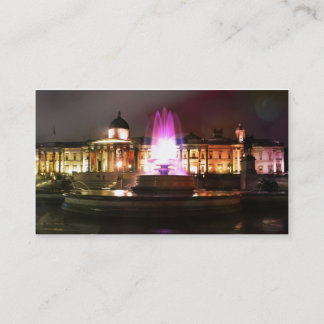 Trafalgar Square Fotain Visitenkarte