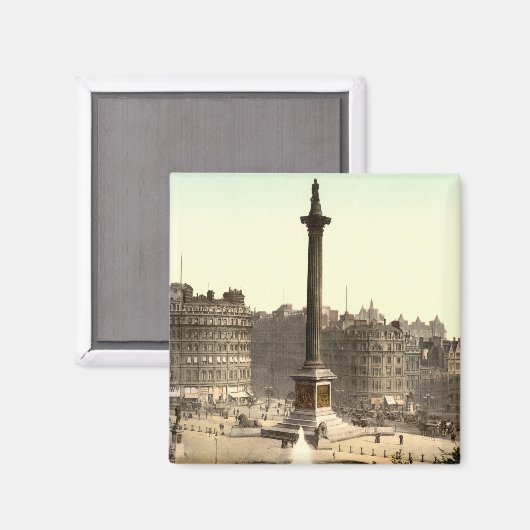 Trafalgar Square I, London, England Magnet (Vorderseite/Rückseite)