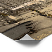 Trafalgar Square I, London, England Poster (Ecke)