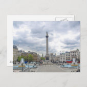 Trafalgar Square in London Postkarte (Vorne/Hinten)