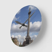 Trafalgar Square London Clock Runde Wanduhr (Winkel)