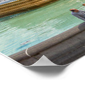 Trafalgar Square, London Poster (Ecke)