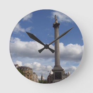 Trafalgar Square London-Uhr Runde Wanduhr