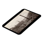 Trafalgar Square, London Vintag Magnet (Linke Seite)