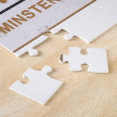 Trafalgar Square London - Vintages Zeichen Puzzle (Seite)