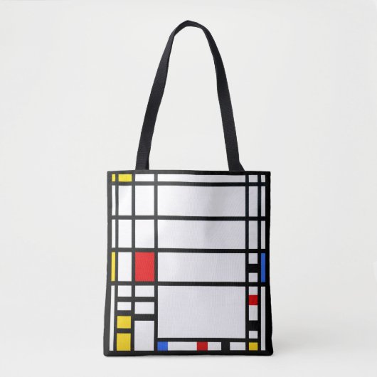 Trafalgar Square - Piet Mondrian - Moderne Kunst Tasche (Vorderseite)